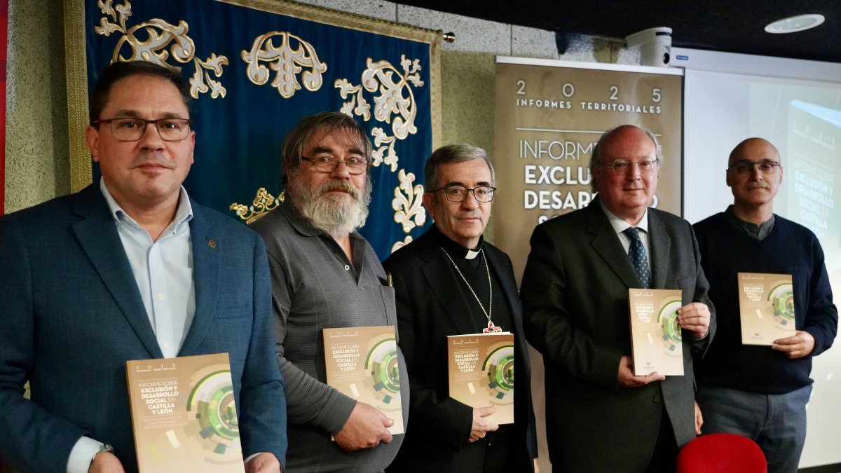 Presentación del Informe sobre Exclusión y Desarrollo Social en Castilla y León, elaborado por la Fundación Foessa