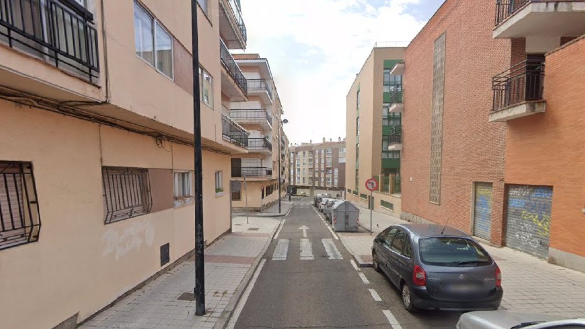 Calle Pamplona en Salamanca.