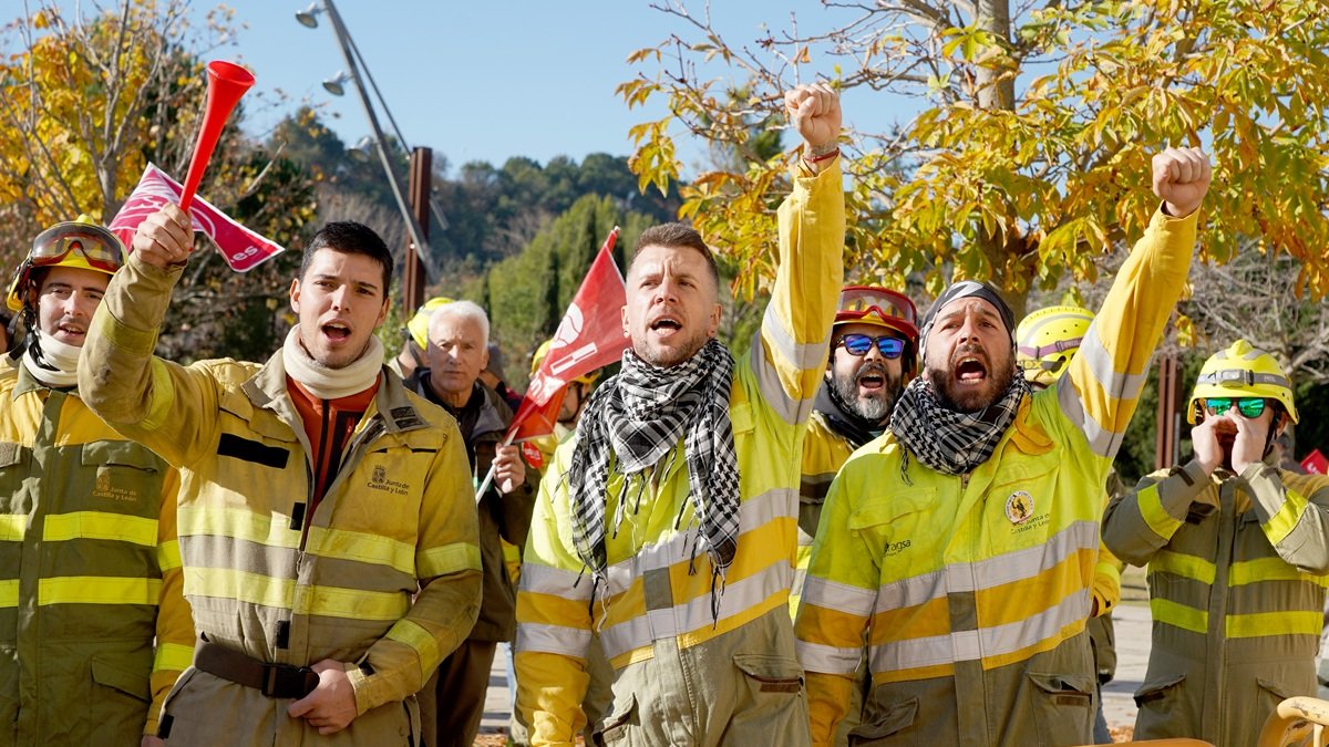 Concentración de forestales el miércoles.