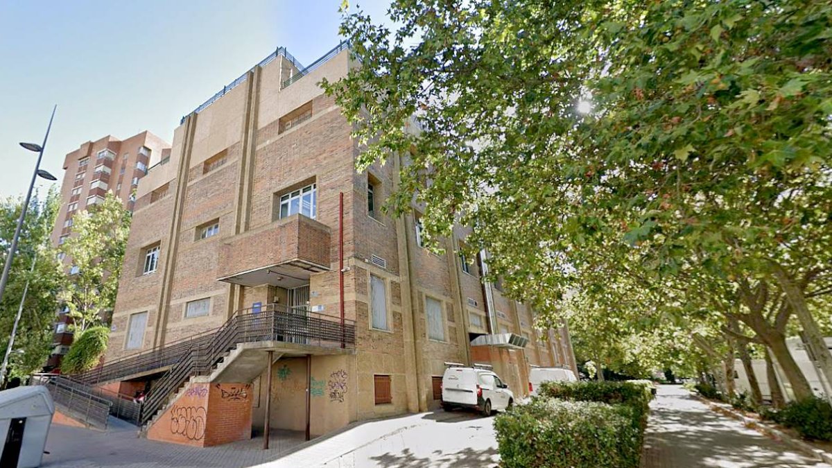 Sede de Telefónica en el barrio vallisoletano de Huerta del Rey.