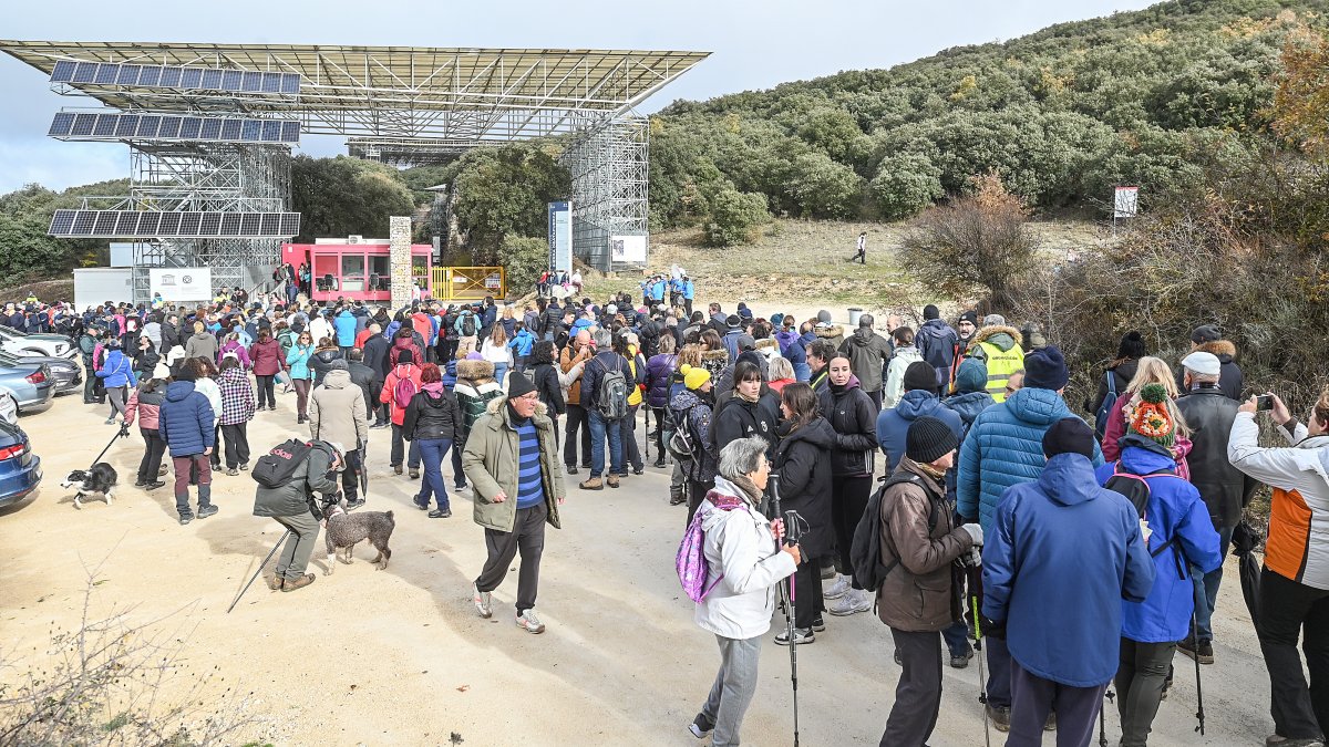 XXII Marcha a pie a los yacimientos de la sierra de Atapuerca