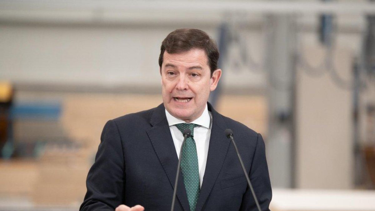 El presidente de la Junta, Alfonso Fernández Mañueco, en una imagen de archivo