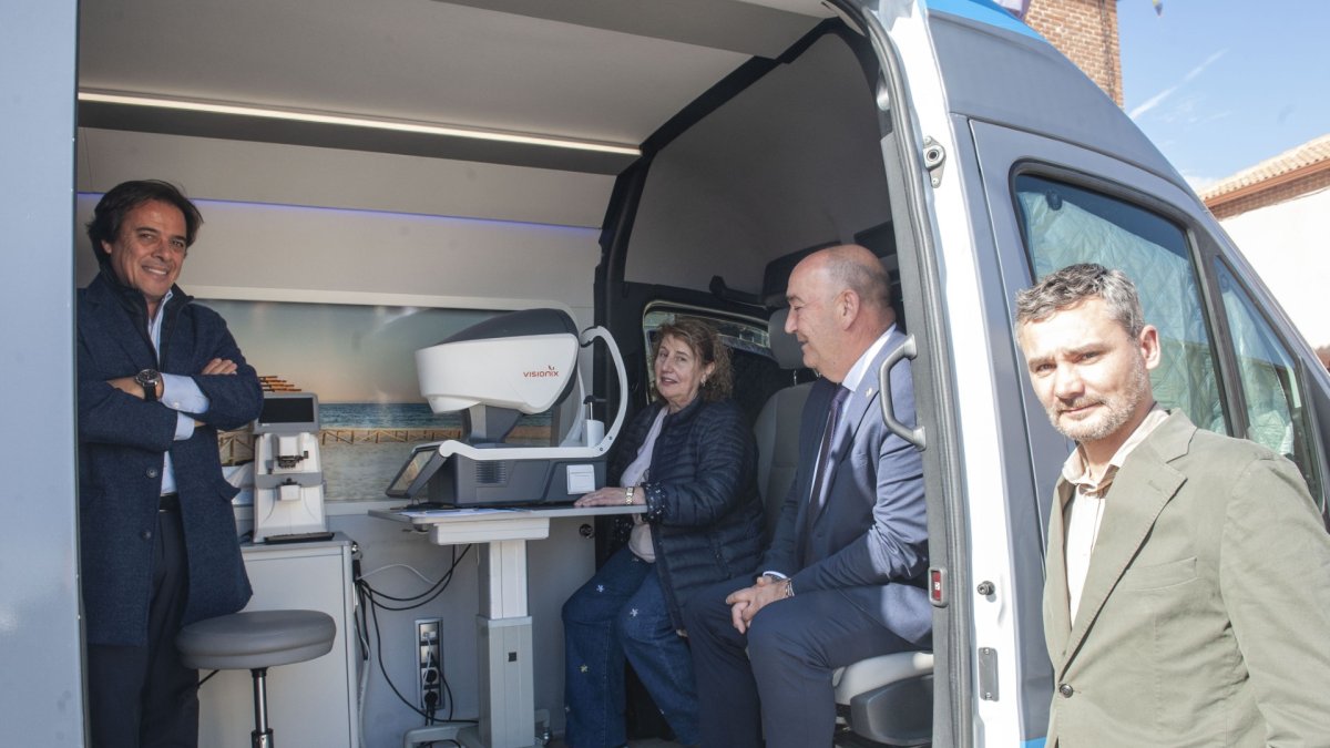 Unidad móvil de Optometría de Recoletas