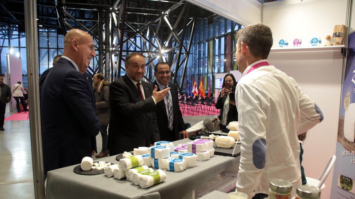 Inauguración de la Feria de productos de León
