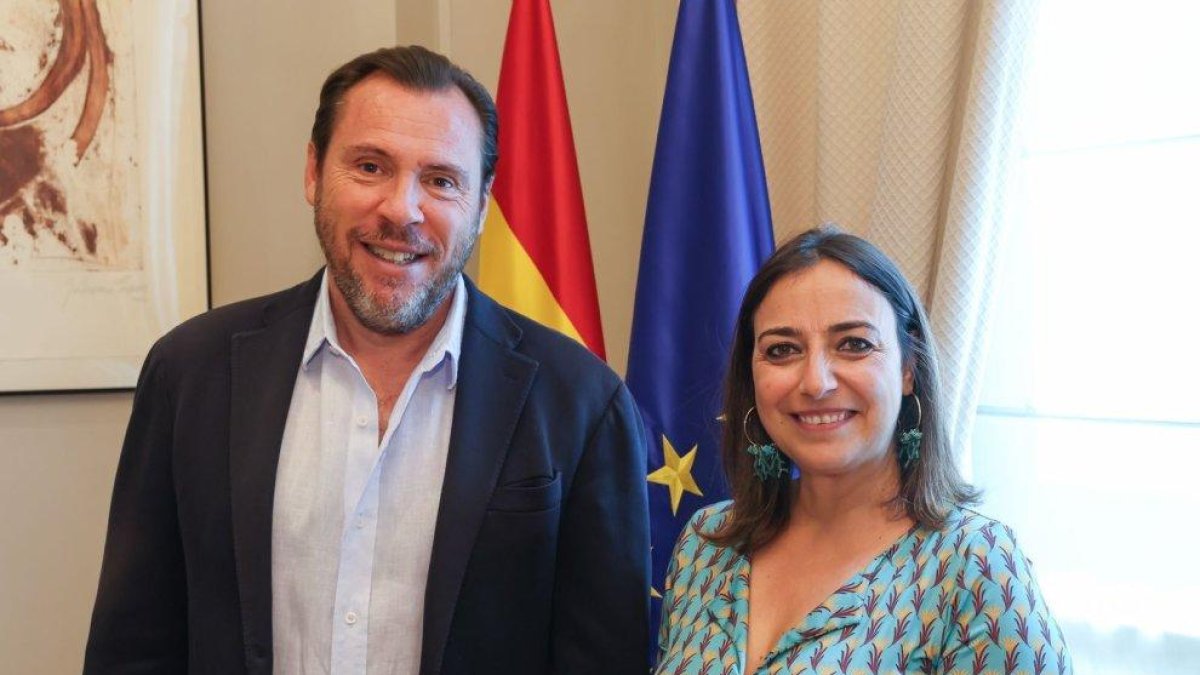 Óscar Puente y Miriam Andrés, en una imagen de archivo