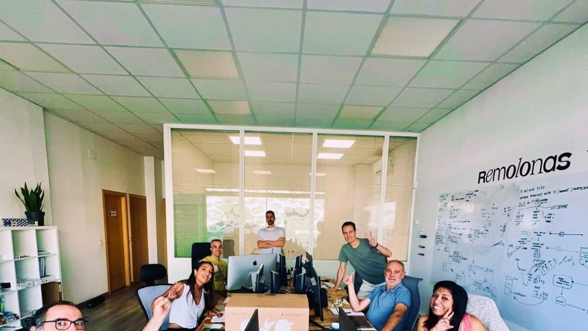 El equipo de Remolonas Food en una imagen de sus redes sociales