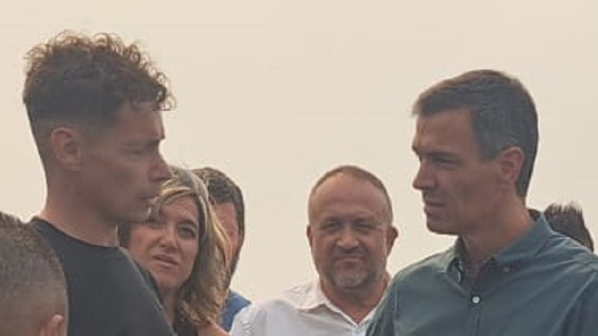 Mario Rivas y Pedro Sánchez, en una imagen de archivo.
