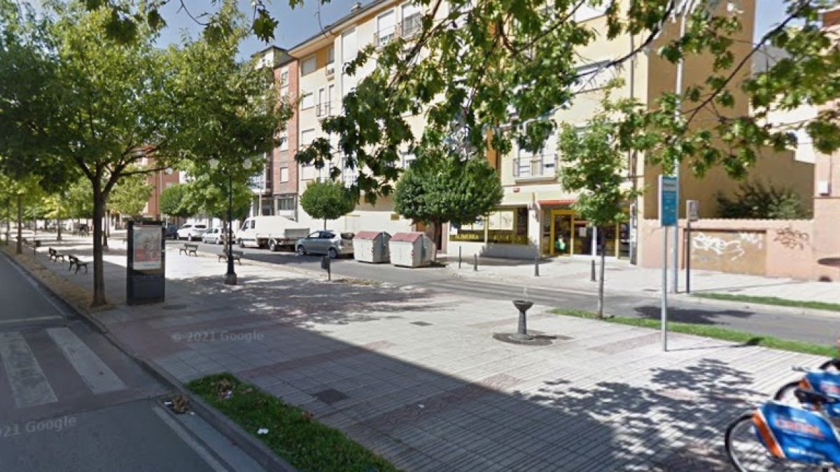 Zona en la que se produjo el atraco.