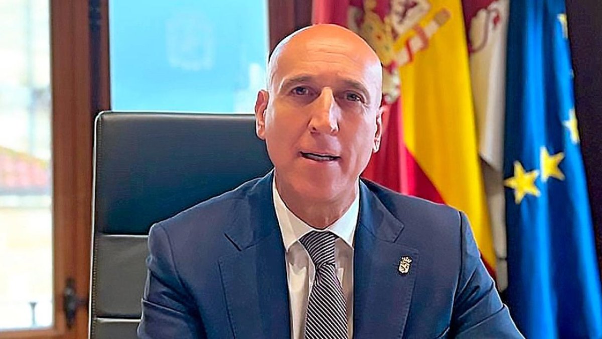 José Antonio Díez, alcalde de León.