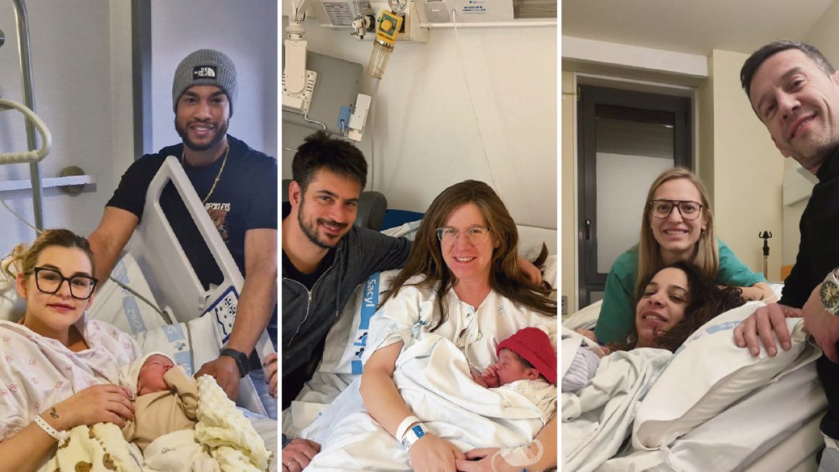 Sienna, Alonso y Milán Daniel, primeros bebés de Castilla y León.