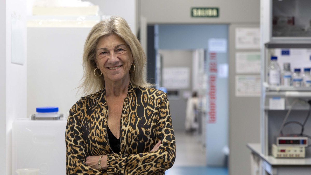 La investigadora Ángeles Almeida, quien coordina el proyecto