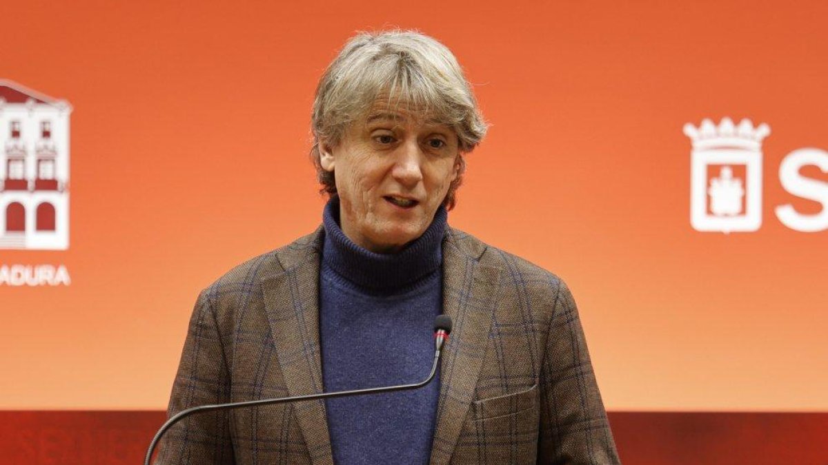 El secretario general del PSOECyL, Carlos Martínez, en una imagen de archivo