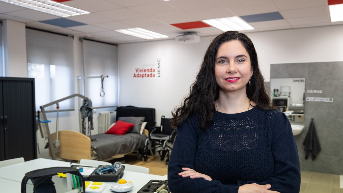 Olga Isabel Fernández, profesora de Terapia Ocupacional en la UEMC.
