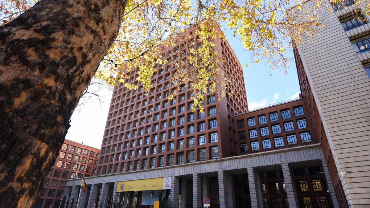 Fachada del Ministerio de Sanidad, promotor del nuevo organismo.