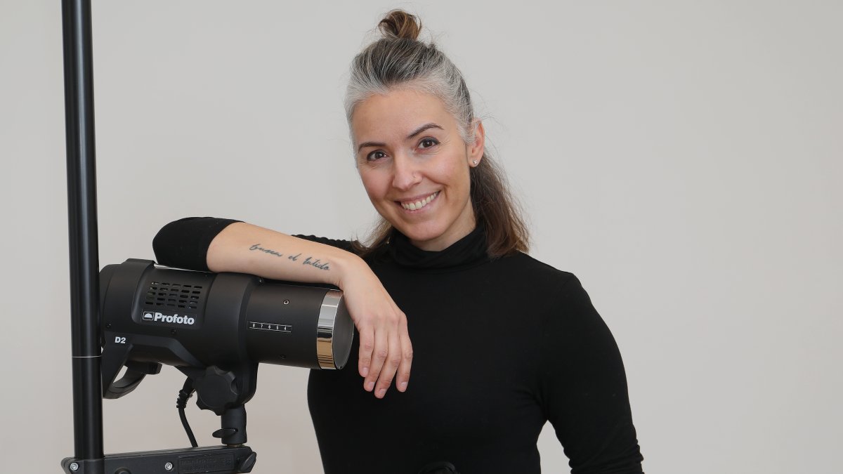 La fotógrafa palentina Verónica Muniosguren