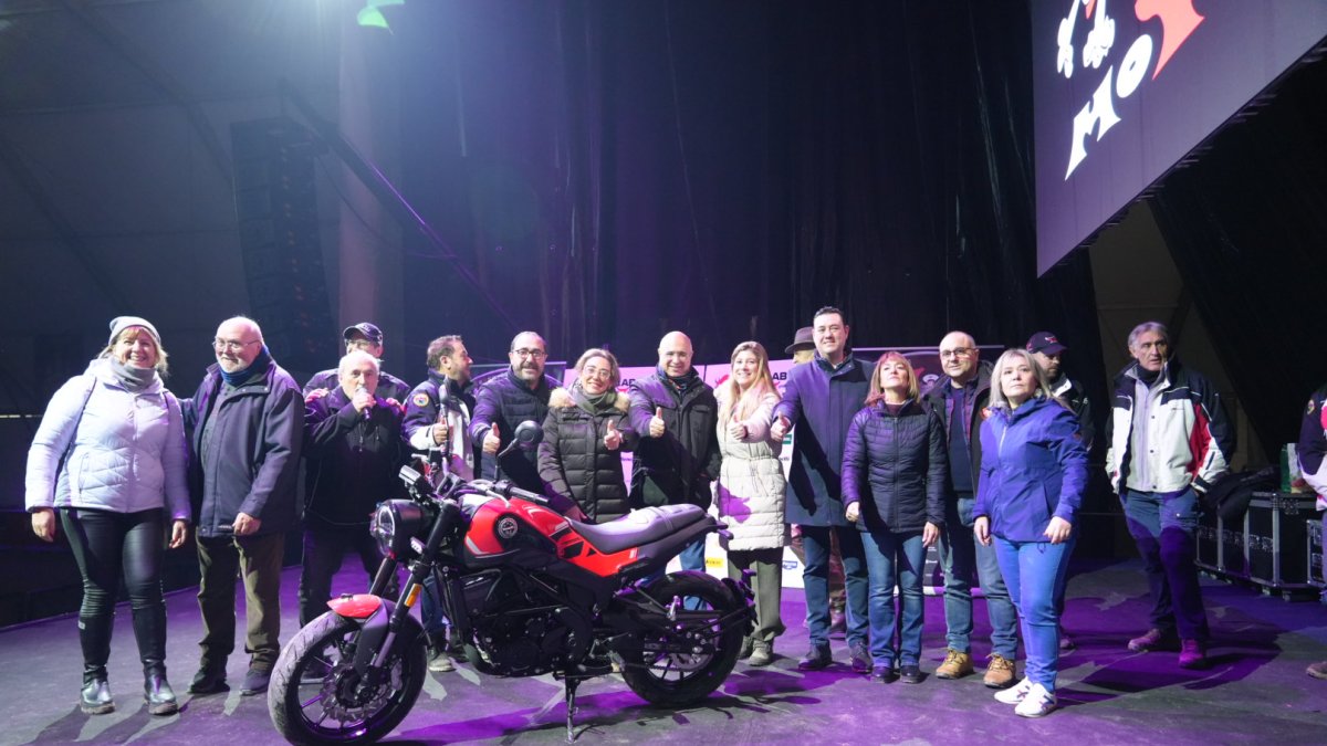 Concentración de Motauros en Tordesillas (Valladolid)