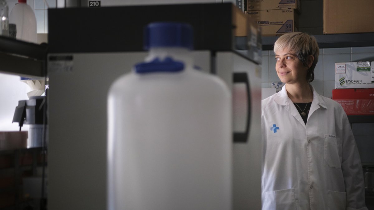 La investigadora del Instituto de Recursos Naturales y Agrobiología de Salamanca, Silvia Manrique Urpi