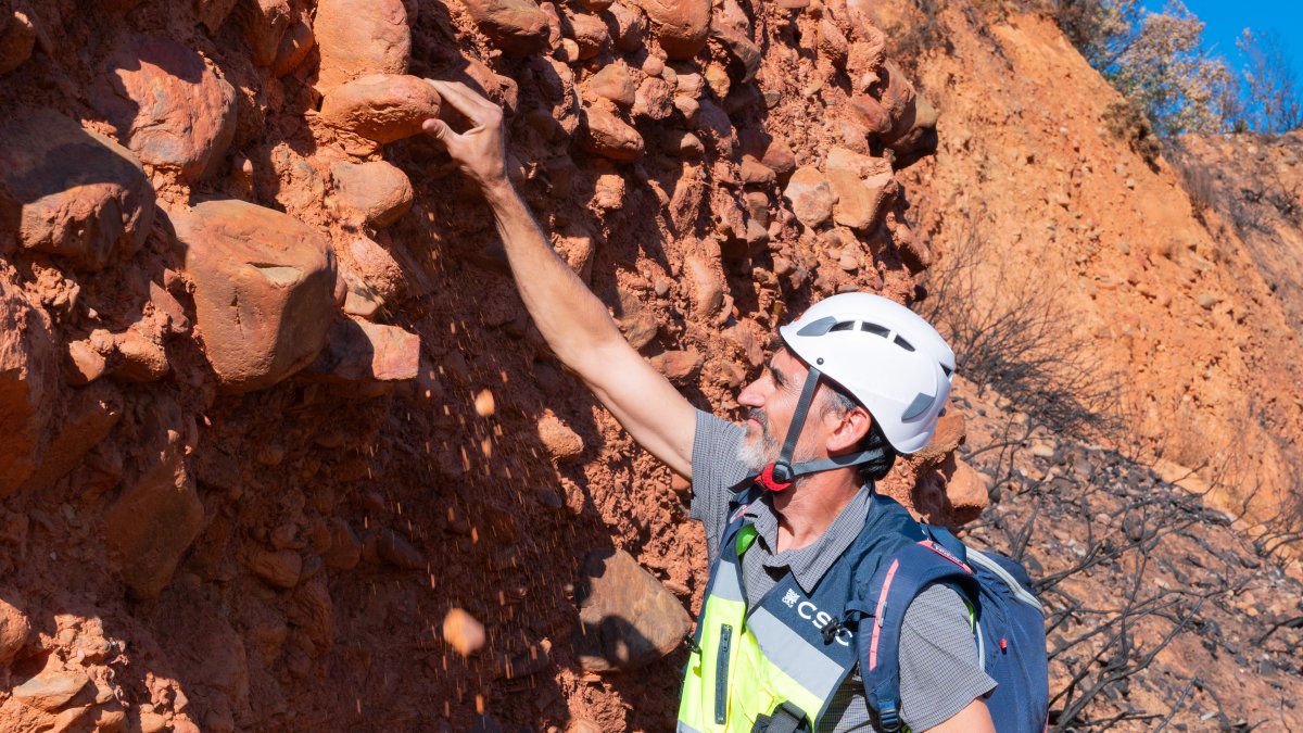 El CSIC documenta los daños ambientales y geológicos clave para la recuperación postincendio de Las Médulas