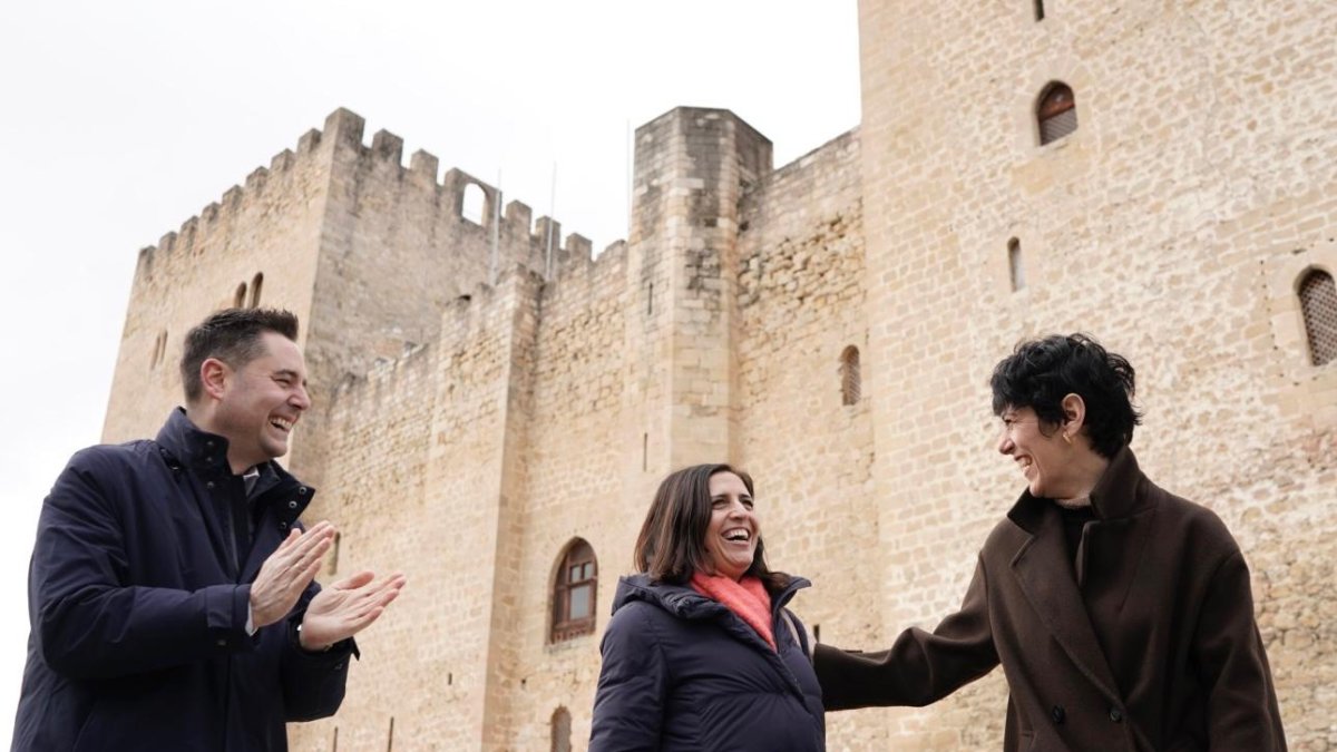 Daniel de la Rosa, Esther Peña y Elma Sainz en Burgos