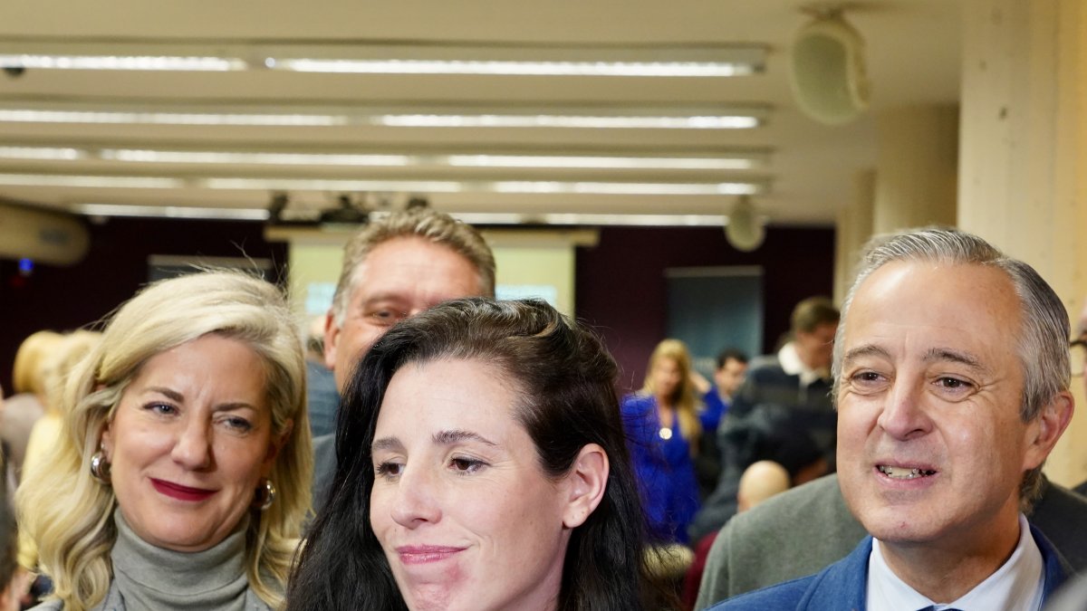 La portavoz nacional de Emergencia Demográfica y Políticas Sociales de Vox, Rocío de Meer, en Valladolid