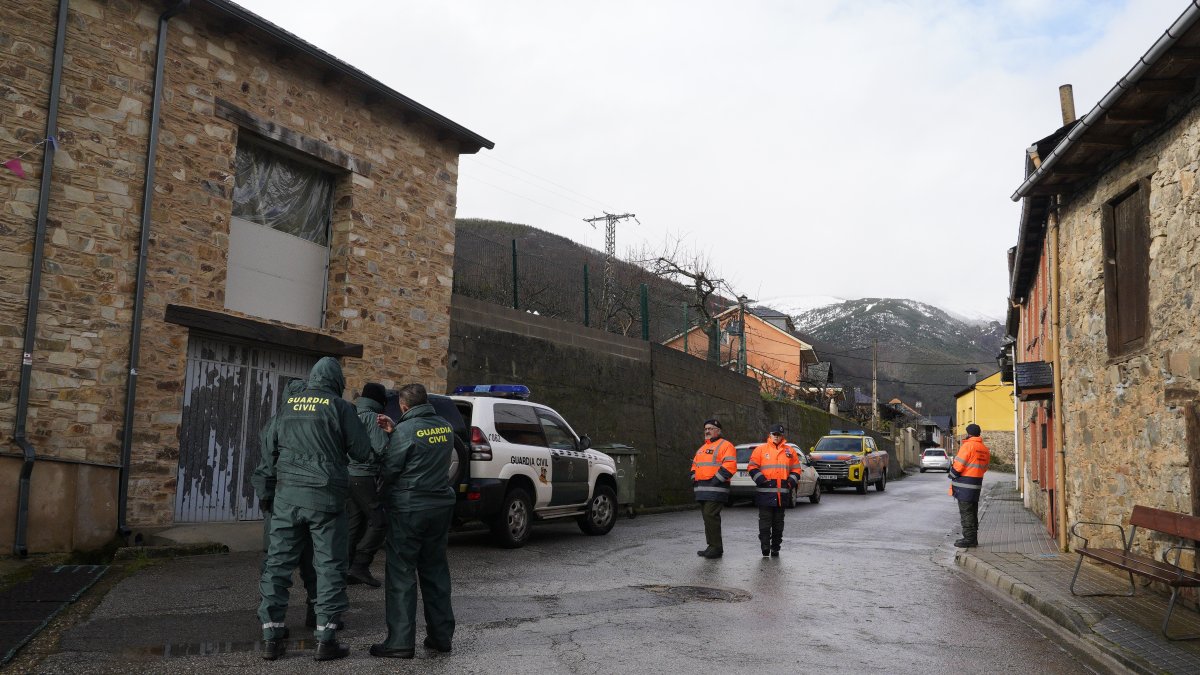 Dispositivo de búsqueda en Noceda del Bierzo (León)