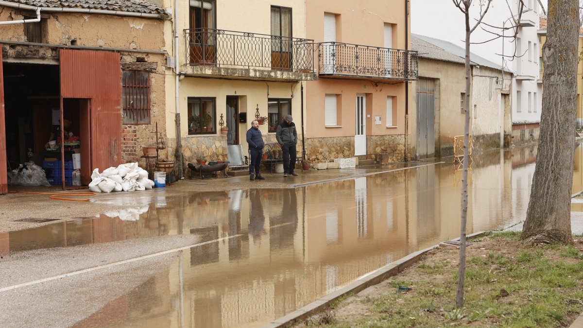 Crecida del río Duero en Soria