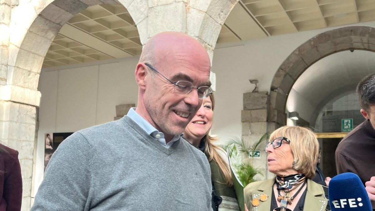 Jorge Buxadé este miércoles en Santander.