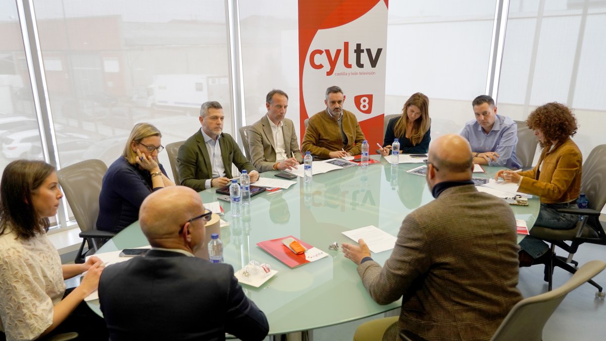 Reunión del debate electoral del 10 de marzo en RTVCyL