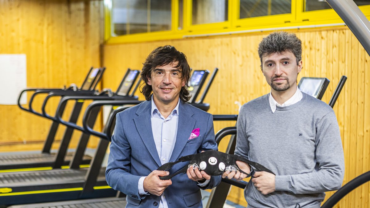 Diego Fernández y David Jerves, investigadores que han trabajado en el estudio con los deportistas de crossfit.