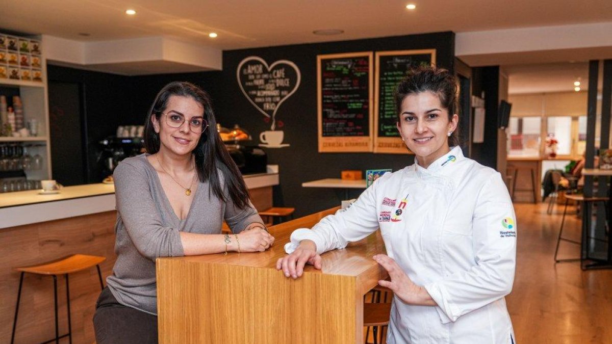 Las hermanas Silvia y Claudia Manzano, dueñas de este establecimiento