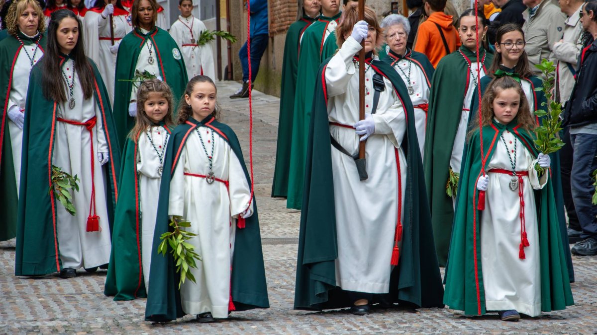 Procesión de las palmas, Domingo de Ramos, Tordesillas, Valladolid