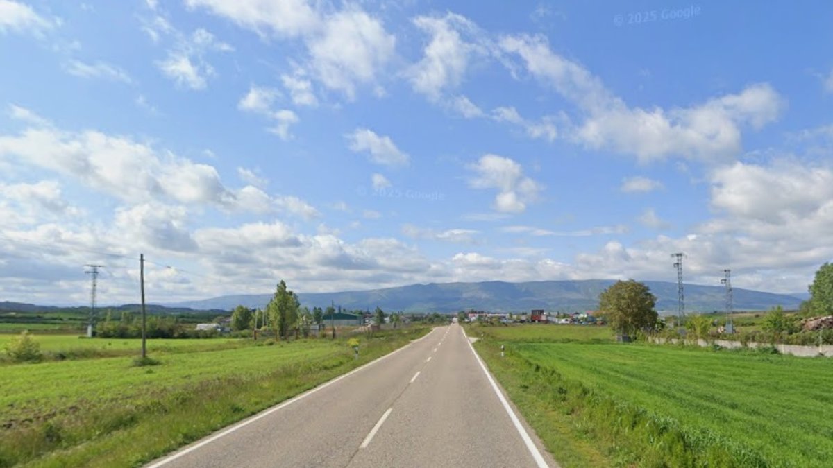 Carretera N-629, vía en la que se produjo el siniestro