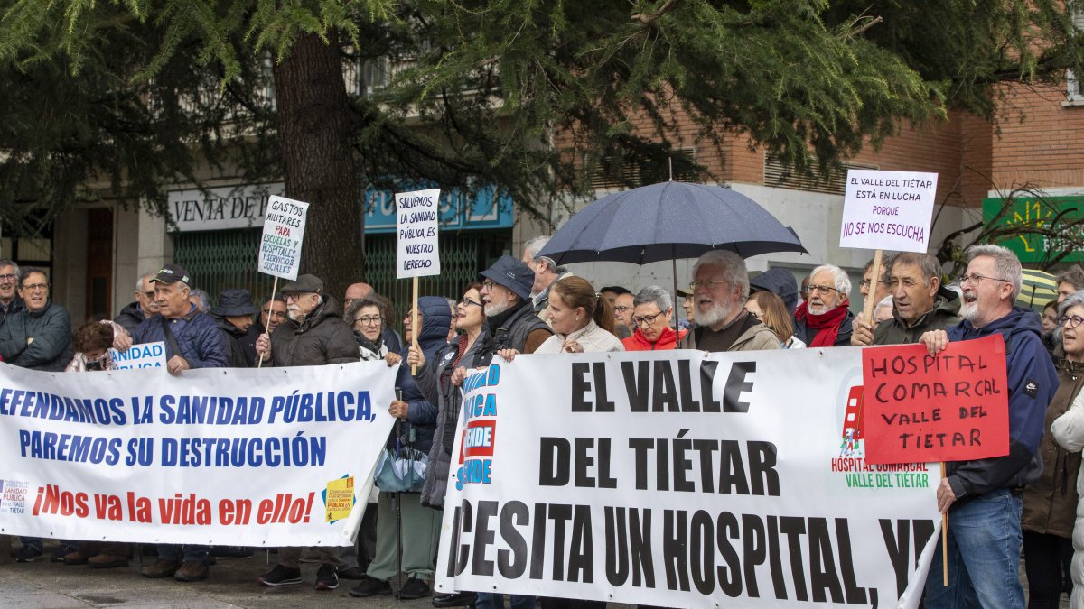 Las plataformas por la Sanidad Pública de Ávila se concentrar por el Día Mundial de la Salud.