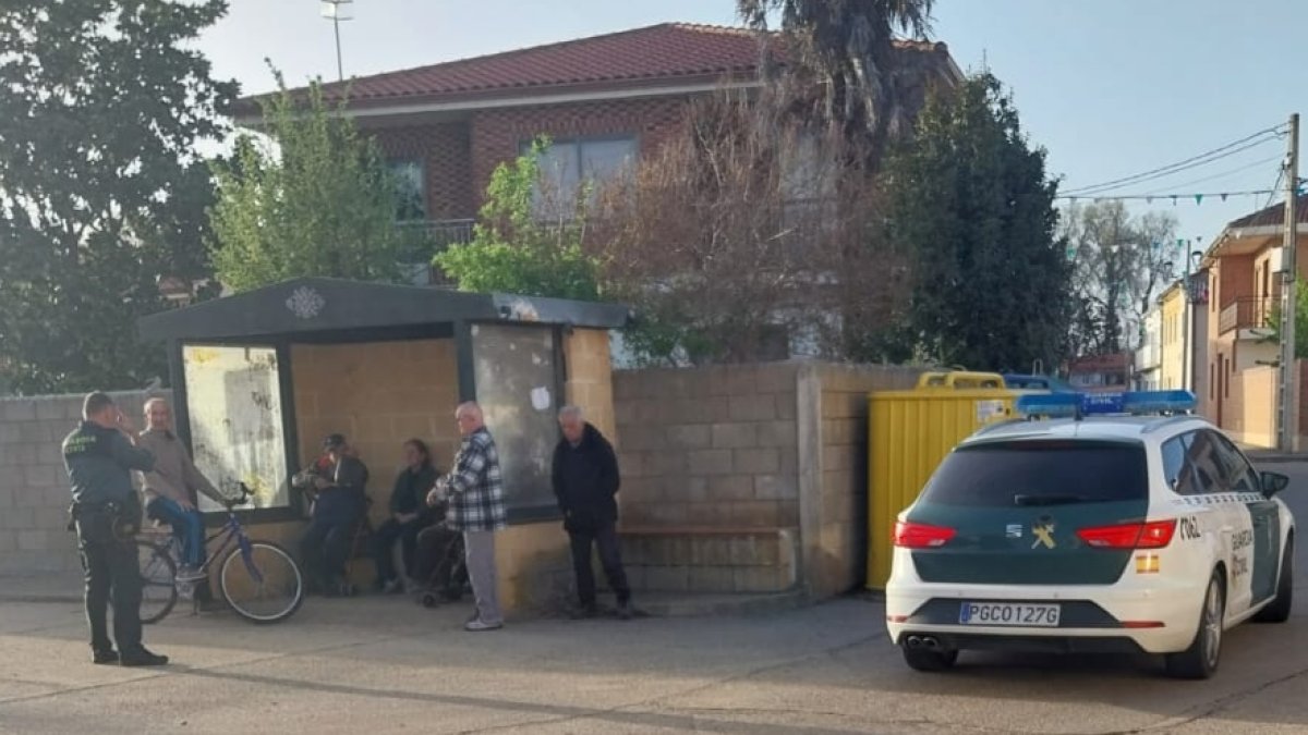 Labores de búsqueda del hombre de Abraveses (Zamora) que ha aparecido en buen estado.