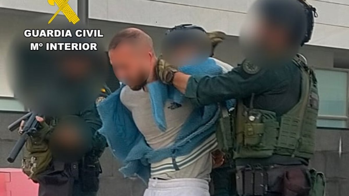 Detienen al líder de la Banda del Kay como responsable de los robos en el polígono de La Vega de Briviesca.