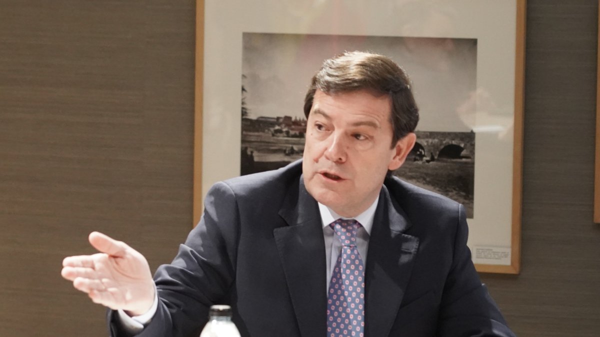 Alfonso Fernández Mañueco, en una imagen de archivo.