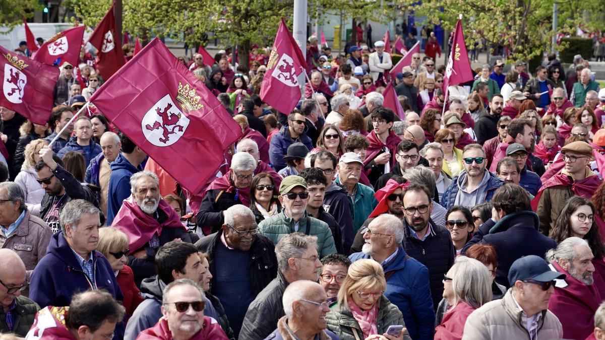 Manifestación Caminu la Llibertá en una edición anterior.