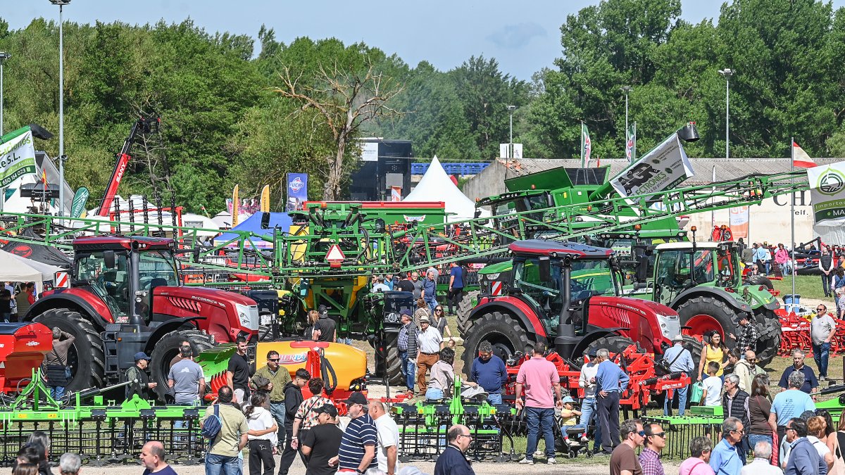 La inauguración de la LXIV Feria Nacional de Maquinaria Agrícola de Lerma.