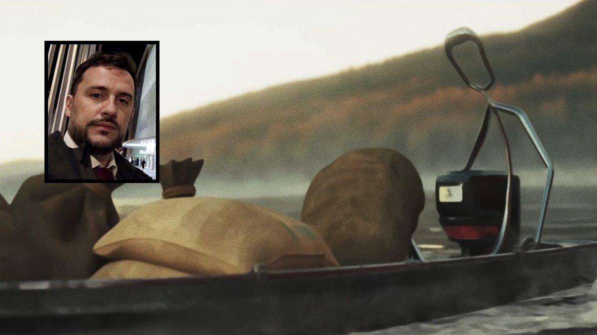 Fotogramas del cortometraje ‘Under the Lake’ , del director leonés Juan Carlos Mostaza. E. M.