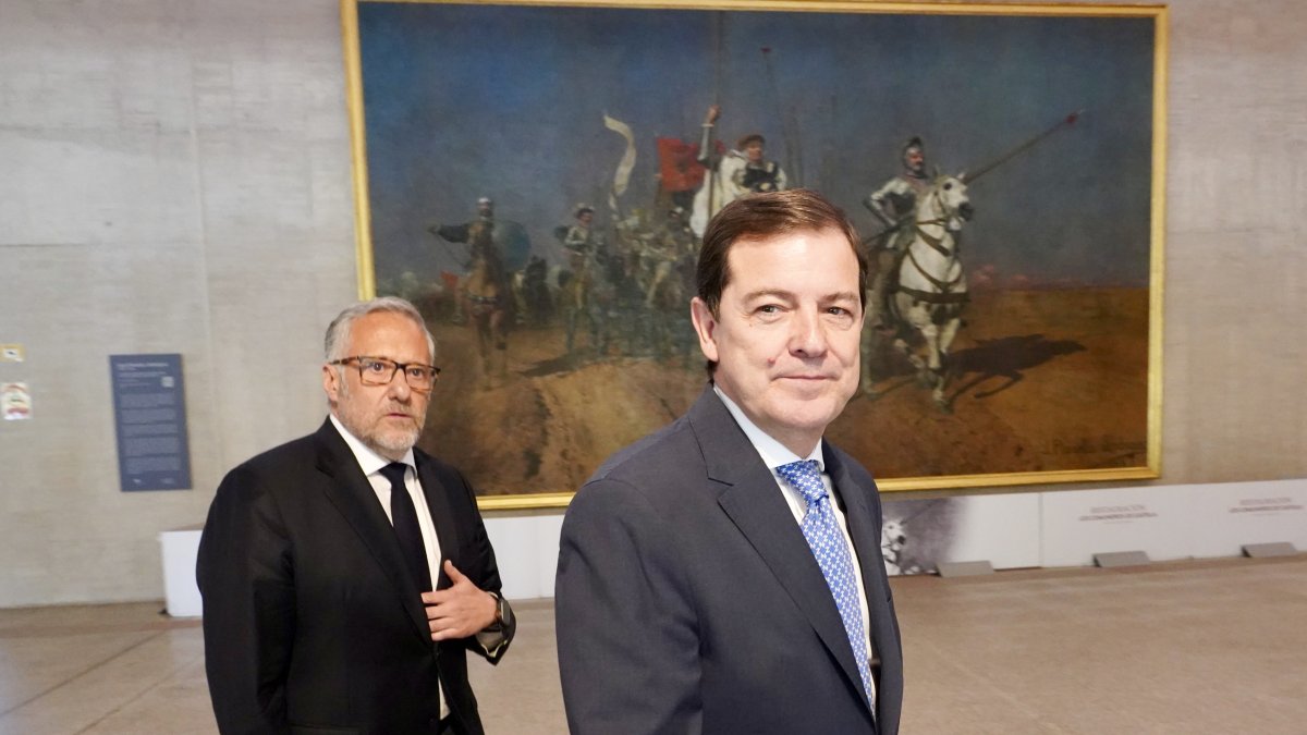 Alfonso Fernández Mañueco y Carlos Pollán