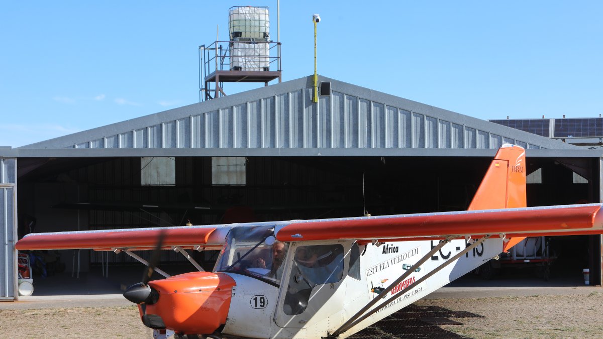 El aeródromo de Herrera de Pisuerga ha formado a más de un centenar de pilotos