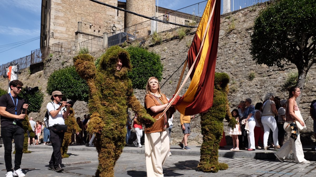 La fiesta tradicional de los Hombres de Musgo en Béjar