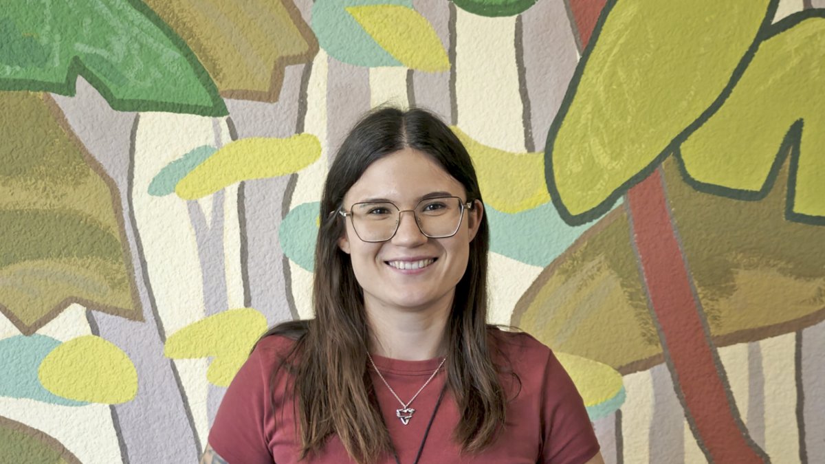 Laura Arnal Roig, investigadora de la Universidad Politécnica de Valencia que ha estudiado los sabinares sorianos.