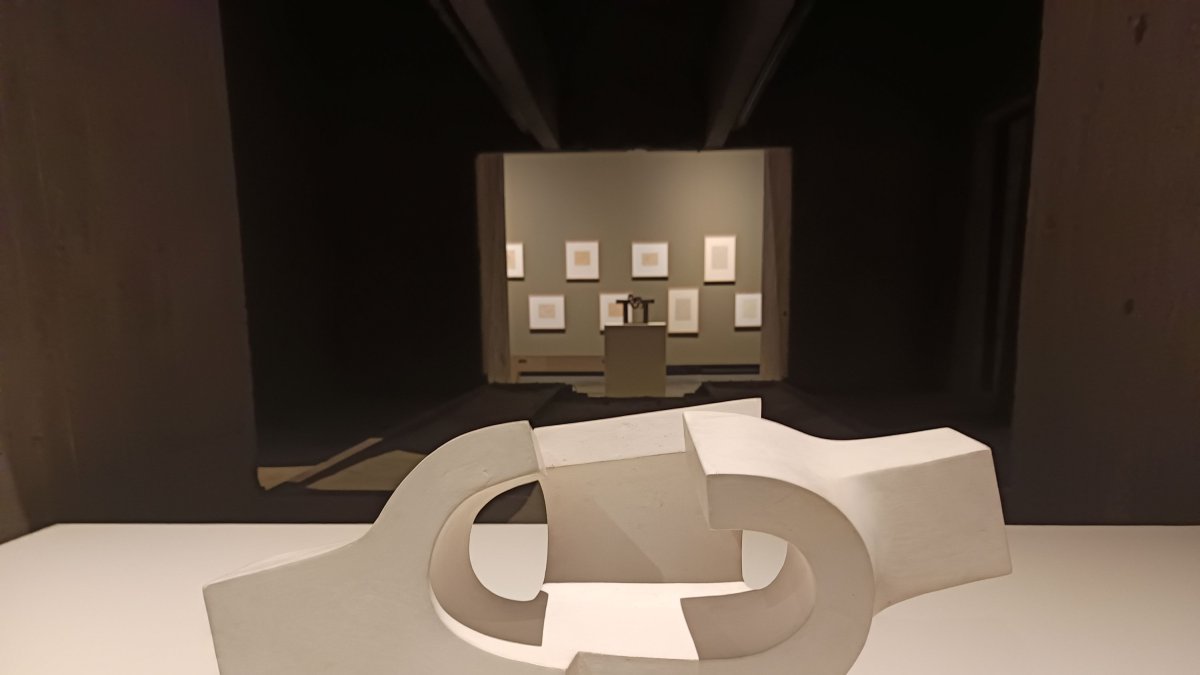 La Térmica Cultural reúne 125 piezas de Chillida.
