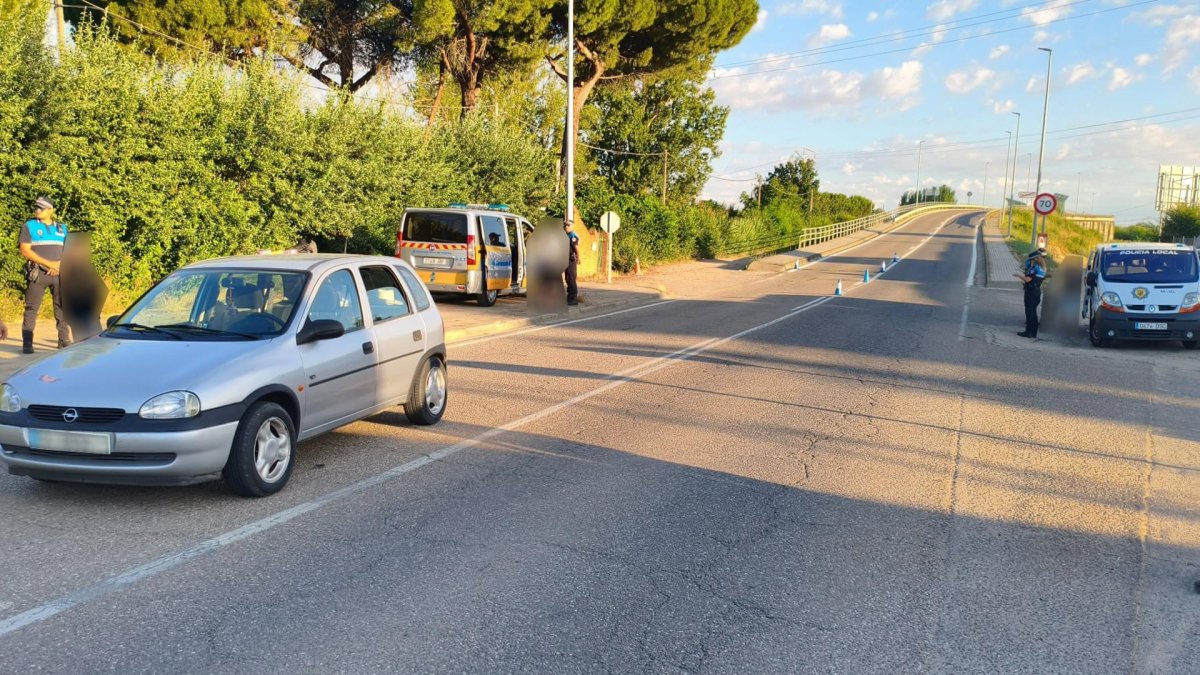 Investigado un menor en Palencia por conducción temeraria