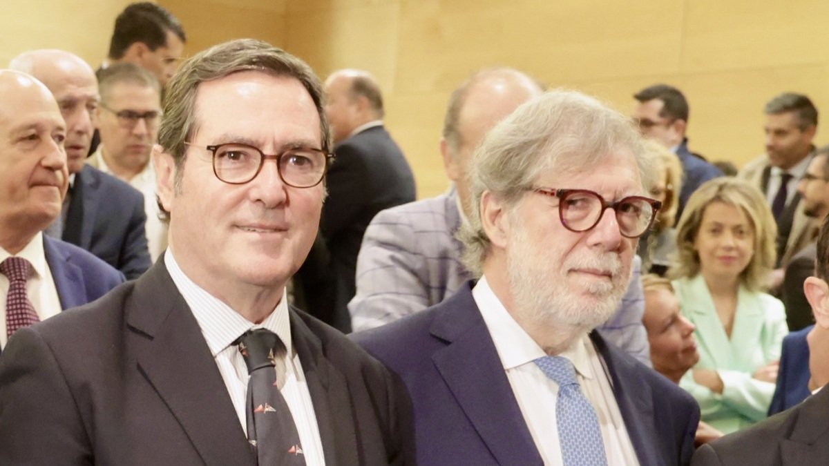 Garamendi y Aparicio, en una reciente reunión en Salamanca.