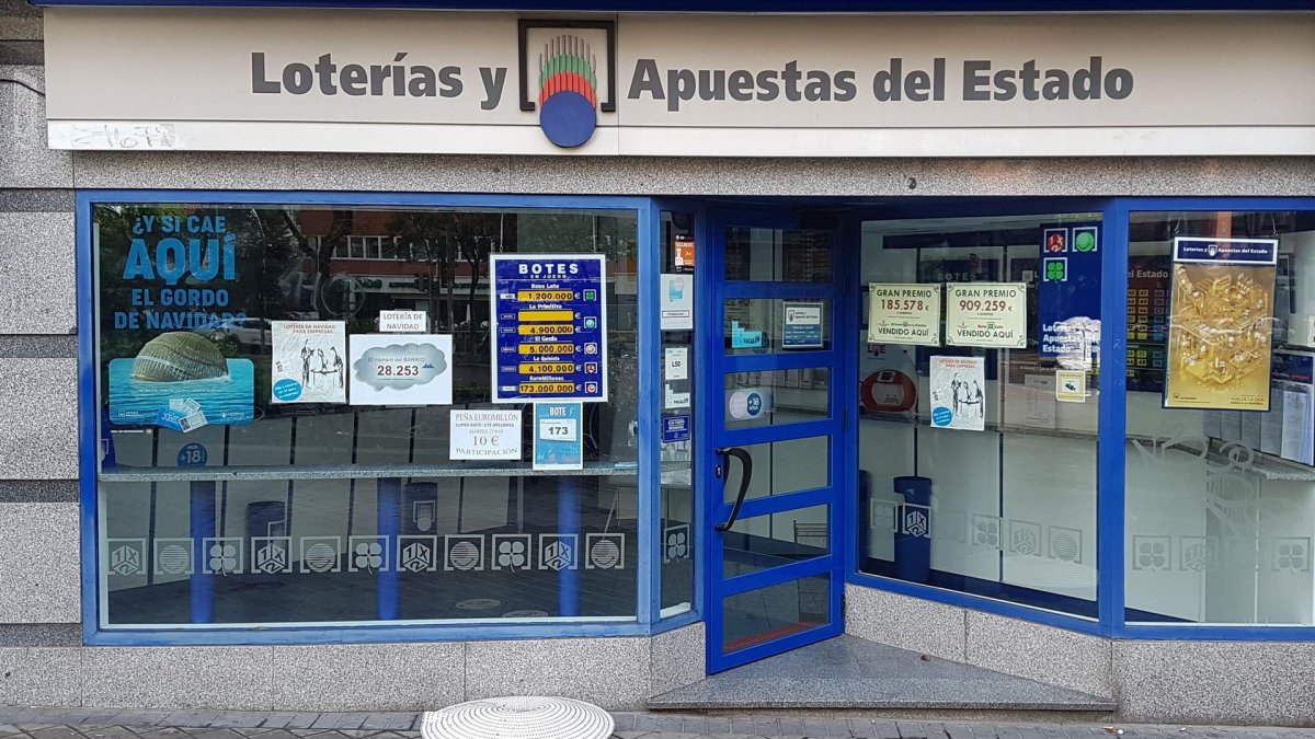 Una administración de Loterías y Apuestas del Estado en una imagen de archivo.