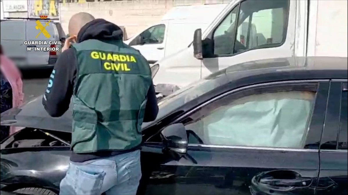Imagen de la Guardia Civil durante la investigación de la Operación 'RAMSEL'