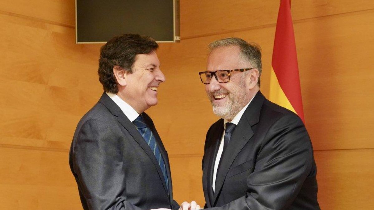 Carlos Fernández Carriedo y Carlos Pollán, en una imagen de archivo.