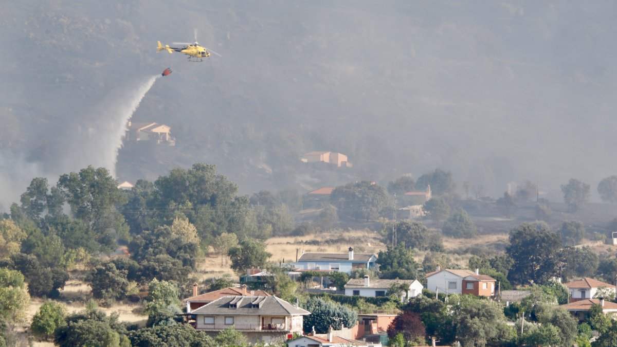 Incendio en Burgohondo